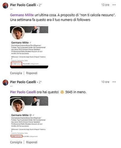 Caselli Follower Linkedin