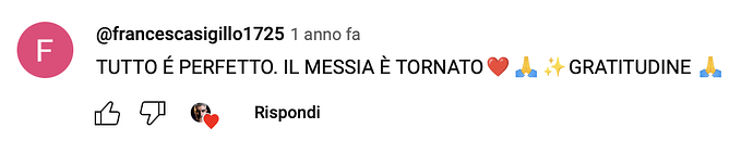 Il Messia è tornato